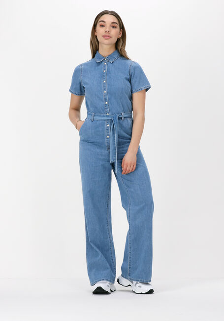 OBJECT Combinaison NORMA DENIM JUMPSUIT Bleu clair - large