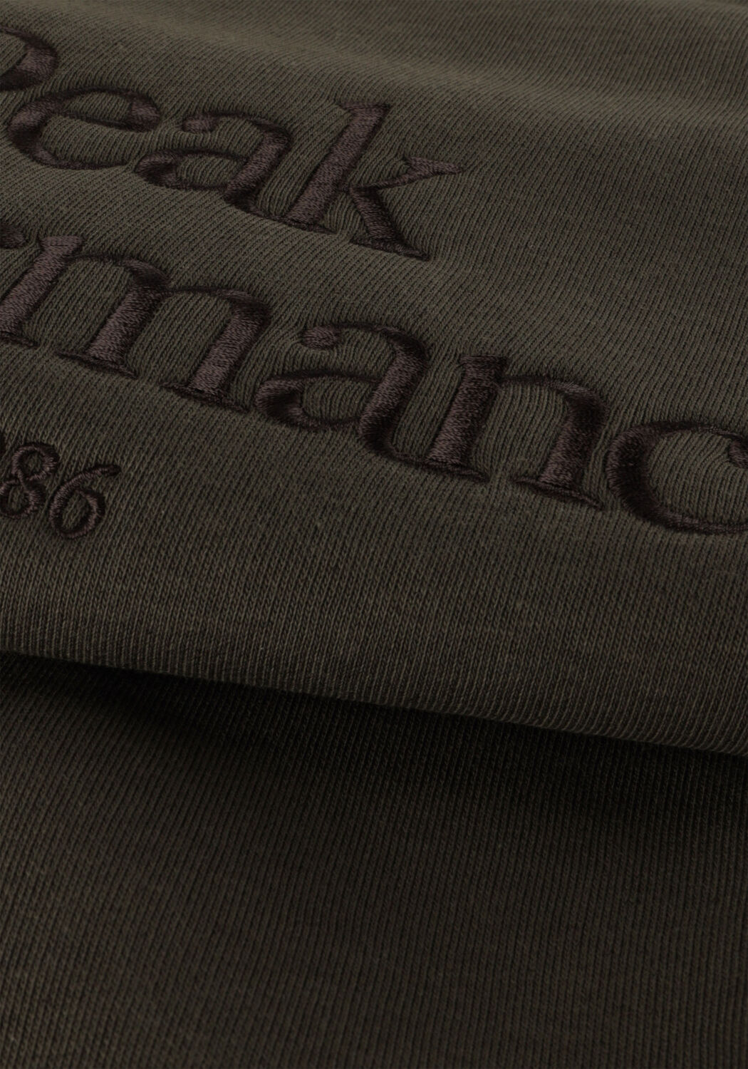 PEAK PERFORMANCE Pull M ORIGINAL CREW Vert fonc&eacute; - large