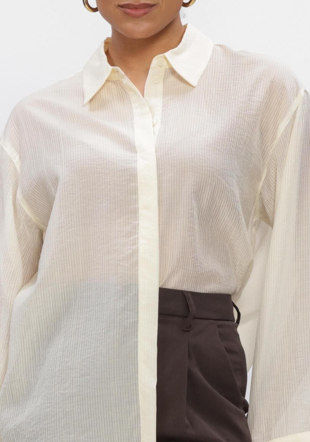 COPENHAGEN MUSE CMSASSY-SHIRT Blouses en jaune - large