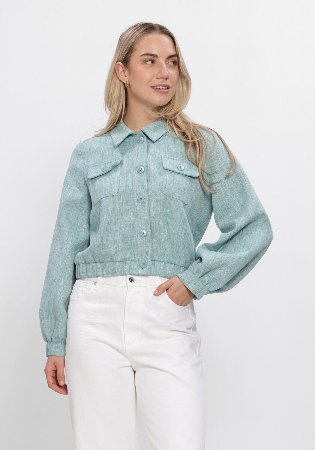 Groene YDENCE Jack JACKET JINTE - large