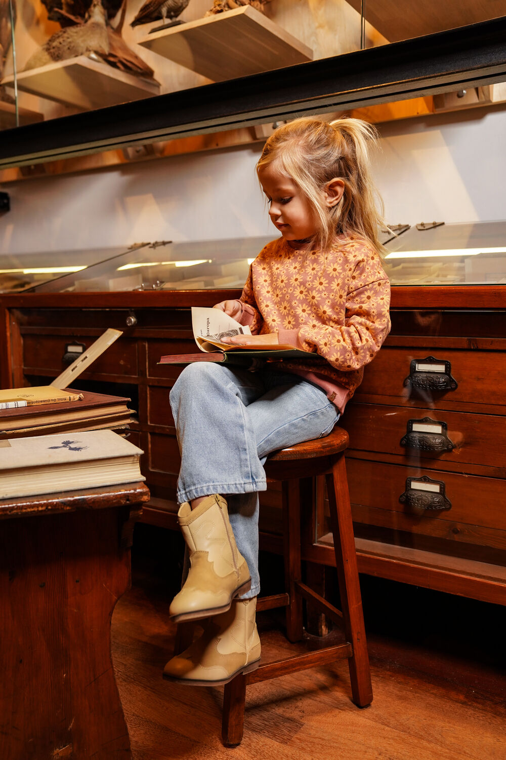 KOKO NOKO Wide jeans O56981 Bleu clair - large