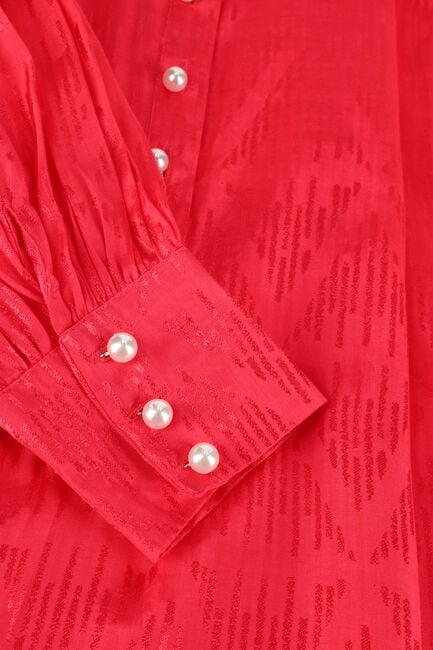 NOTRE-V Mini robe NV-DANTON PEARL DRESS en rose - large