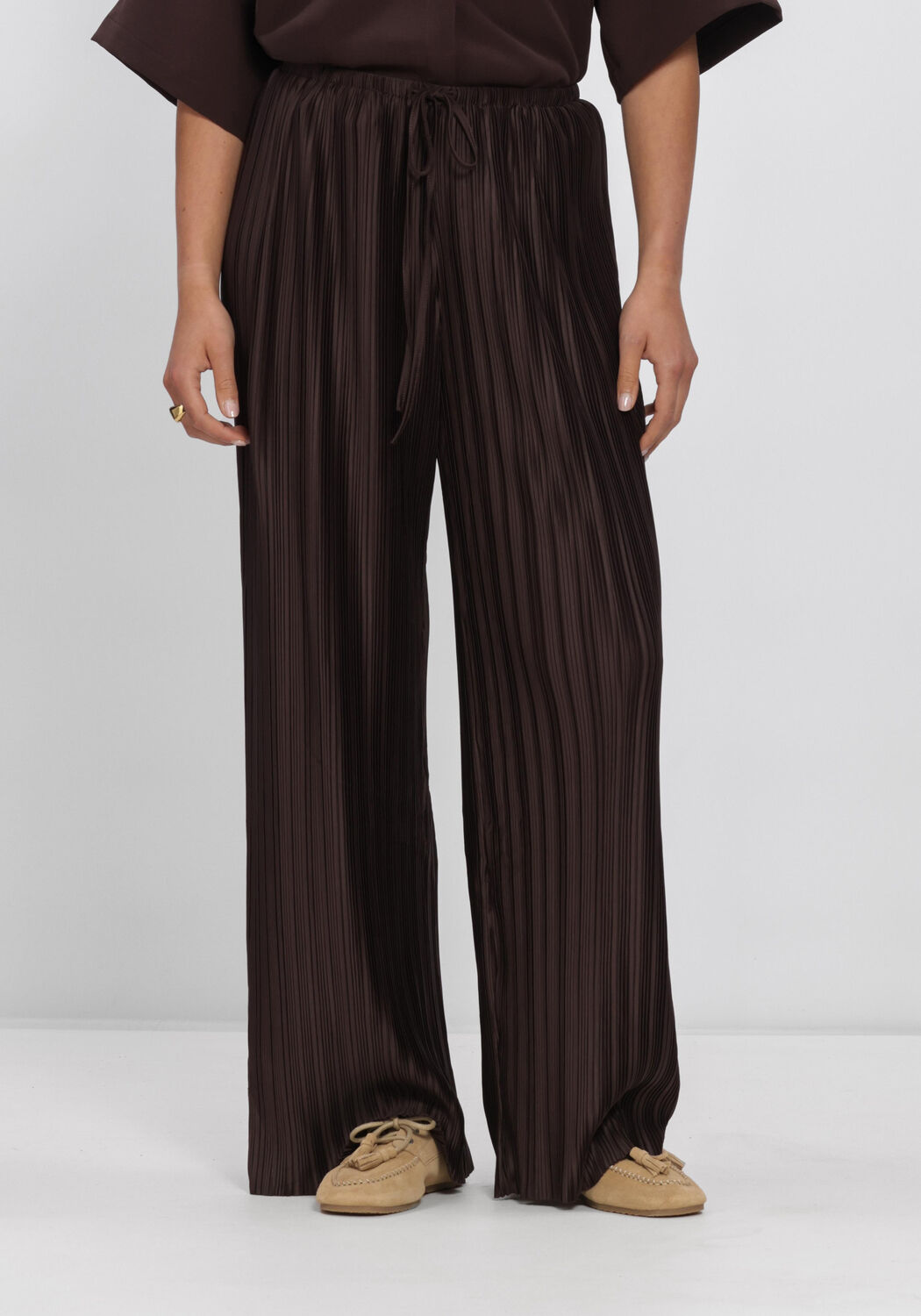 Bruine GRACE & MILA Broeken/jumpsuits SS2623004 - large