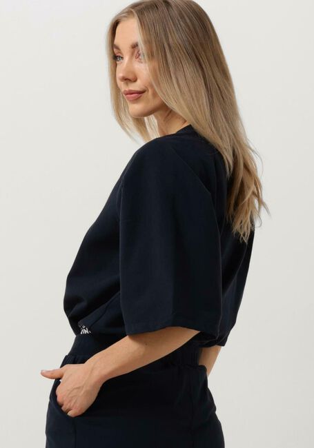 PENN & INK Chandail SWEATER PRINT Bleu foncé - large
