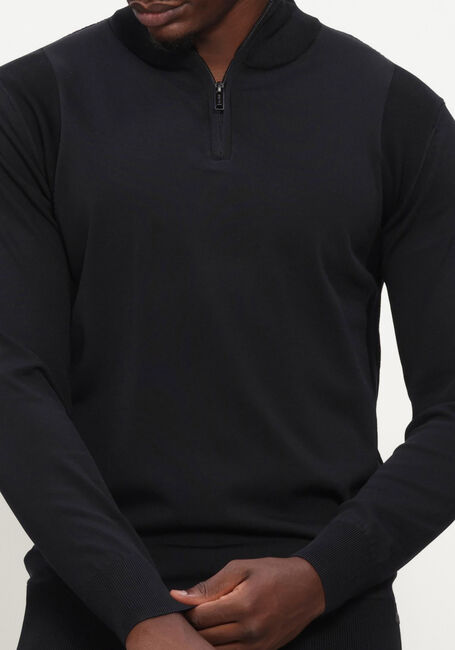 GENTI TURTLE ZIP LS Pulls & Gilets en noir - large