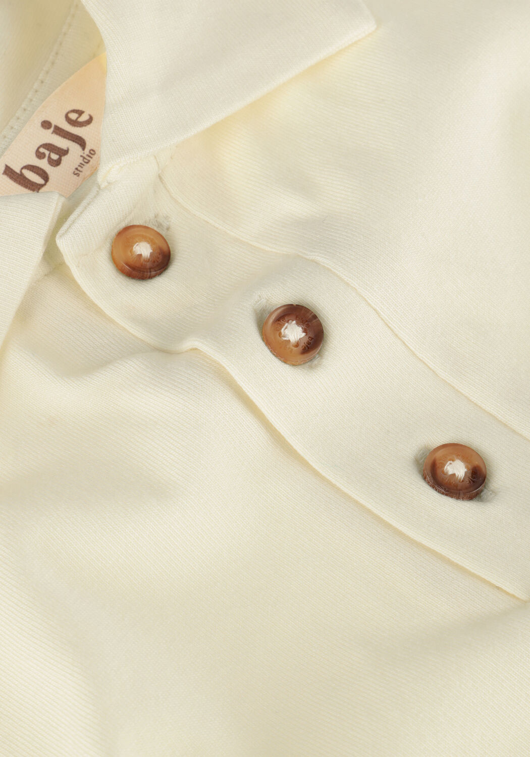 BAJE STUDIO Polo VASSAL &Eacute;cru - large