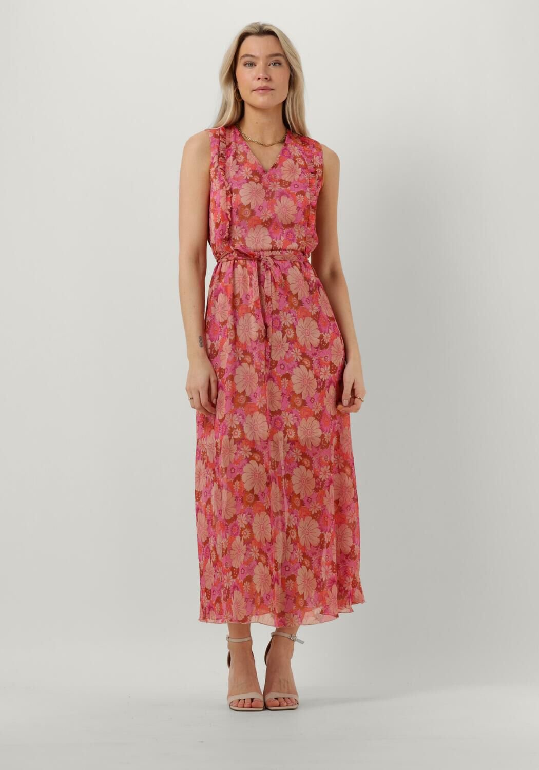 LIU JO Robe maxi ABITO TS.NAV 11 en rose Omoda