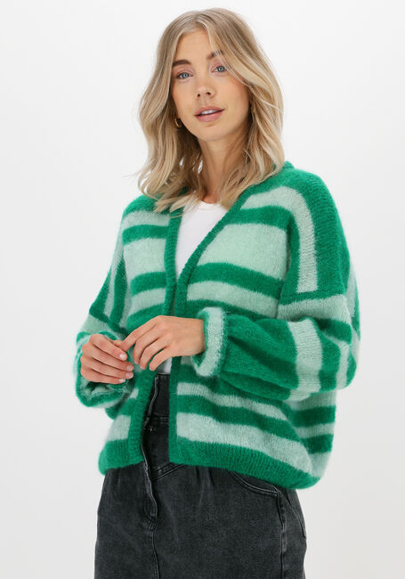 LEON & HARPER Gilet NIGNA MMP01 PLAIN en vert - large