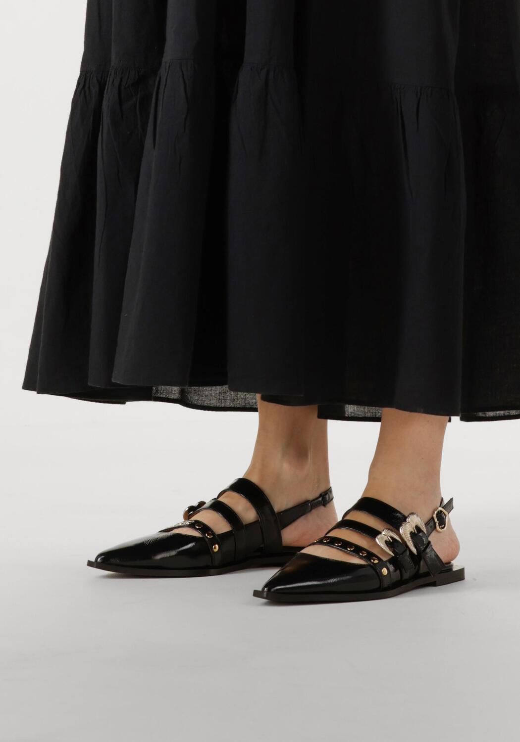TORAL MADISON Slingbacks en noir - large
