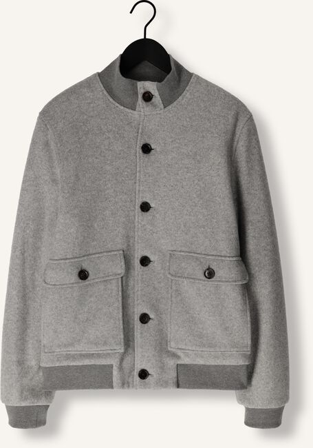 Grijze PROFUOMO Jack OUTERW BMBR KNIT JACK Grijze PROFUOMO Jack OUTERW BMBR KNIT JACK - large