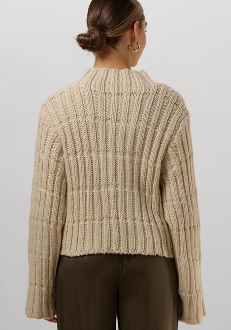 Beige MODSTRÖM Trui FELIPEMD SHORT T-NECK - large