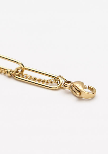 Paarse NOTRE-V Sieraad ARMBAND DUBBEL CHAIN - large