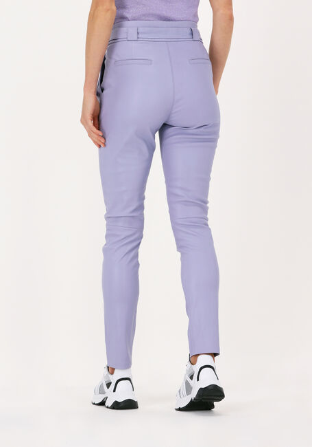 IBANA Pantalon PAULA STRETCH LEATHER Lilas - large