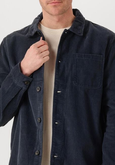 Donkerblauwe STRØM Clothing Overshirt OVERSHIRT - large