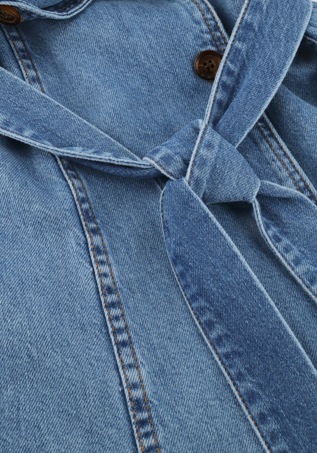 MSCH COPENHAGEN Robe maxi MSCHTURO ALENA SHIRT DRESS en bleu - large