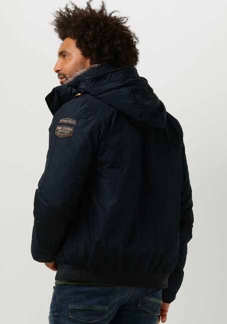 PME LEGEND Jack BOMBER JACKET ICE STRIPER 4.0 DEWSTER Bleu foncé - large