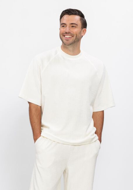 Witte LES DEUX T-shirt SULLY TOWEL T-SHIRT - large