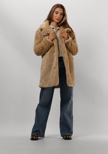 NOTRE-V Manteau en fausse fourrure NV-ECRIN Sable - large