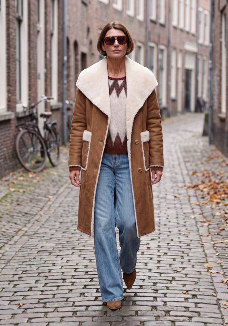 BEAUMONT Manteau ELIF COAT en camel - large