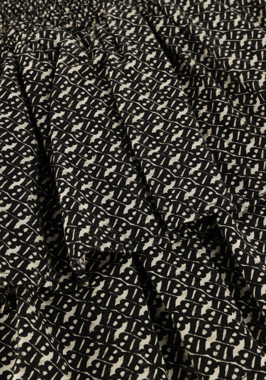 INDIAN BLUE JEANS Mini-jupe SKIRT LOGO en noir - large