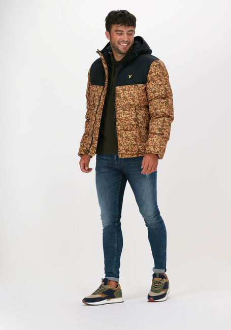 LYLE & SCOTT Veste matelassé EARTH PRINT WADDED JACKET en multicolore - large
