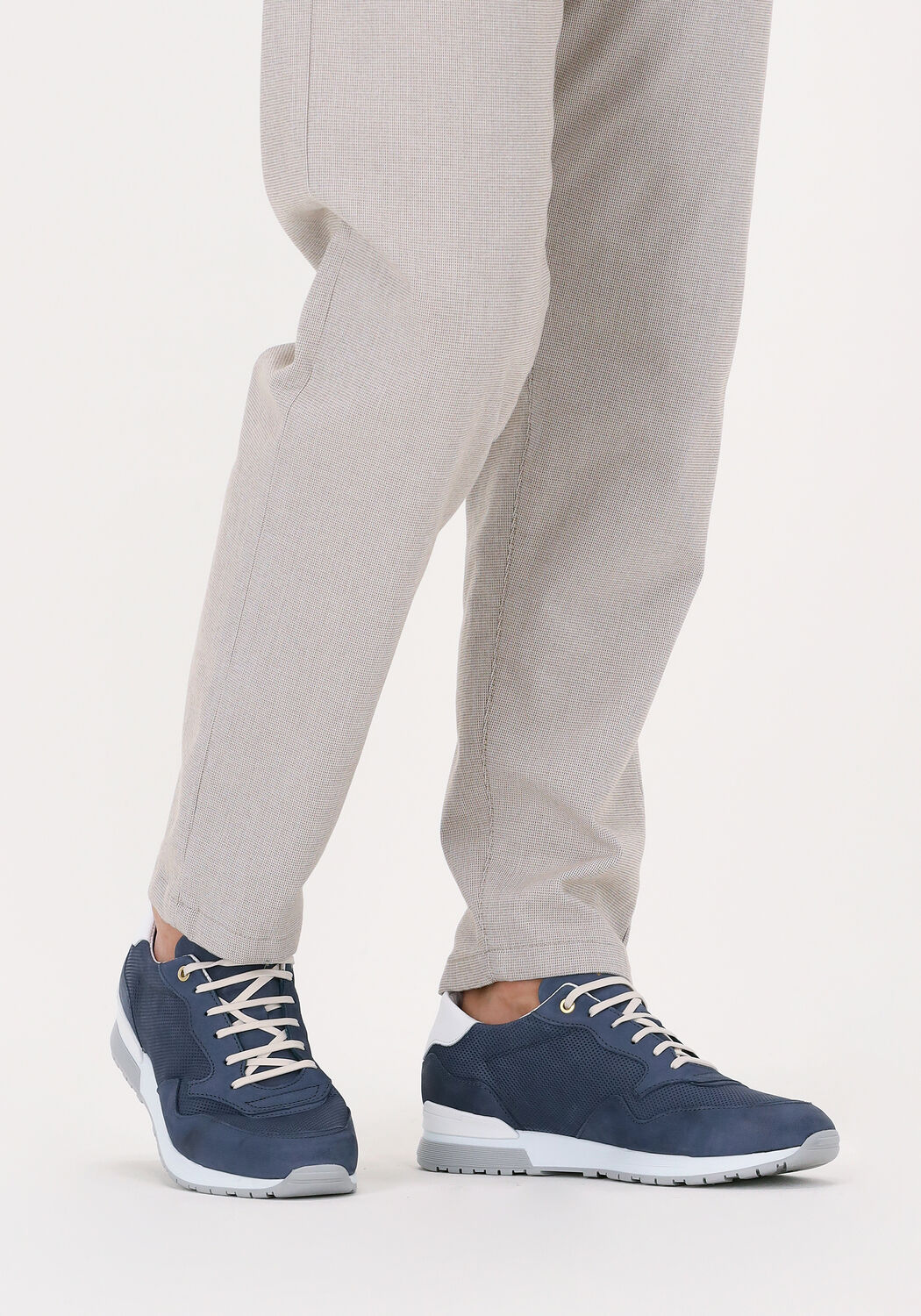 VAN LIER Baskets basses CHAVAR en bleu - large