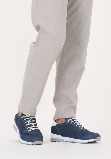 VAN LIER Baskets basses CHAVAR en bleu - large