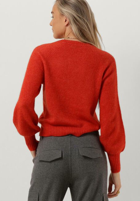 MSCH COPENHAGEN Pull MSCHZASHA HOPE CARDIGAN en rouge - large