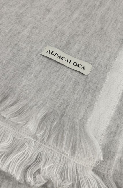 Grijze ALPACA LOCA Sjaal DOUBLE SCRAF Grijze ALPACA LOCA Sjaal DOUBLE SCRAF - large