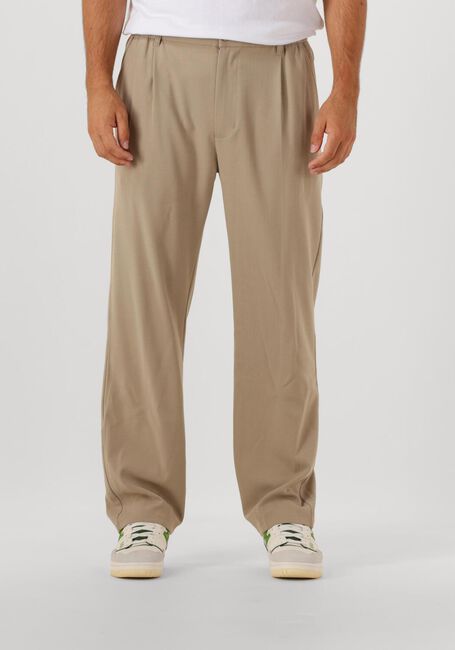 Beige PURE PATH Joggingbroek STRAIGHT FIT PANTS - large