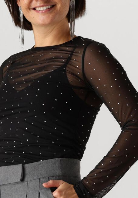 ENVII ENSTAIRS LS TOP Hauts & T-shirts en noir - large