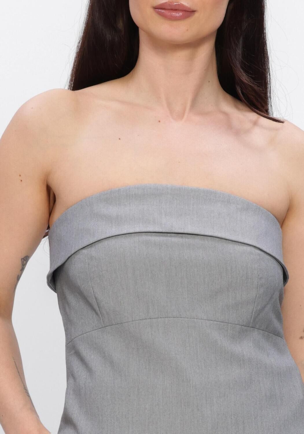 MY ESSENTIAL WARDROBE Haut MWHANNA CORSAGE Gris clair - large