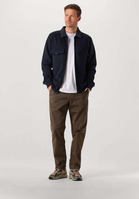 BUTCHER OF BLUE Surchemise PERRY ZIP OVERSHIRT Bleu foncé - large