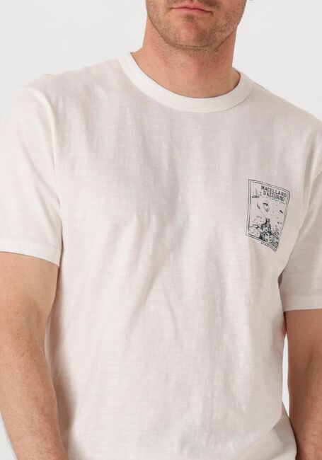 Witte BUTCHER OF BLUE T-shirt FRESCO DAZZURO TEE - large