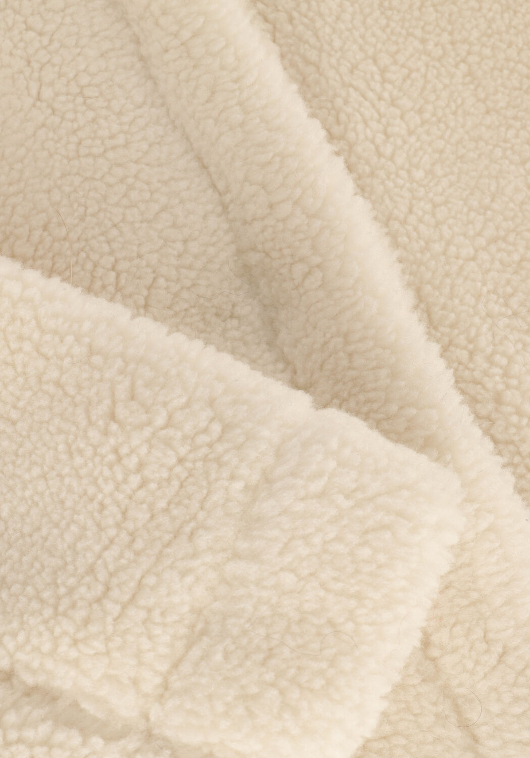 IBANA Manteau Teddy CHER &Eacute;cru - large