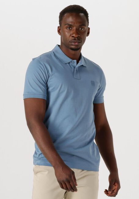 BOSS ORANGE Polo PASSENGER Bleu clair - large