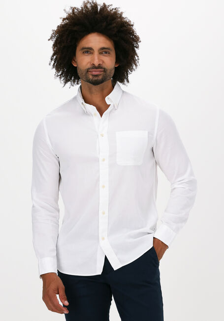 SELECTED HOMME Chemise décontracté REGRICK-SOFT SHIRT en blanc - large