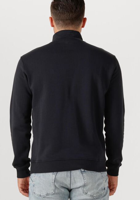 PURE PATH Chandail LOOSE FIT HALF ZIP LS SWEATERS en noir - large