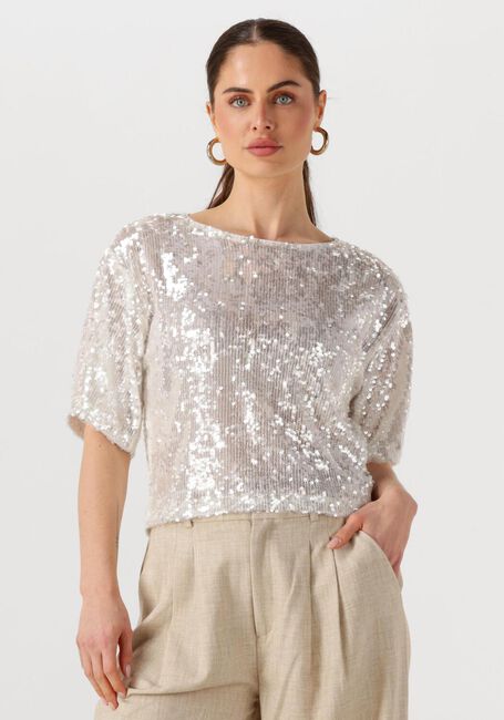 BRUUNS BAZAAR Haut GINIA BLOUSE en argent - large