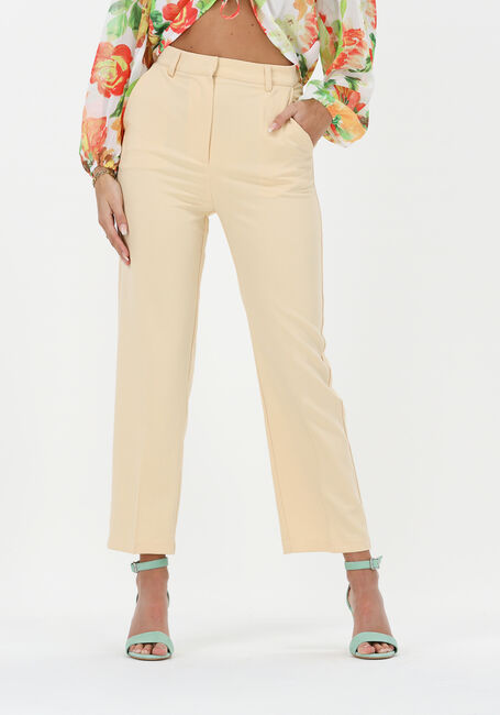 NA-KD Pantalon CROPPED SUIT PANTS en beige - large