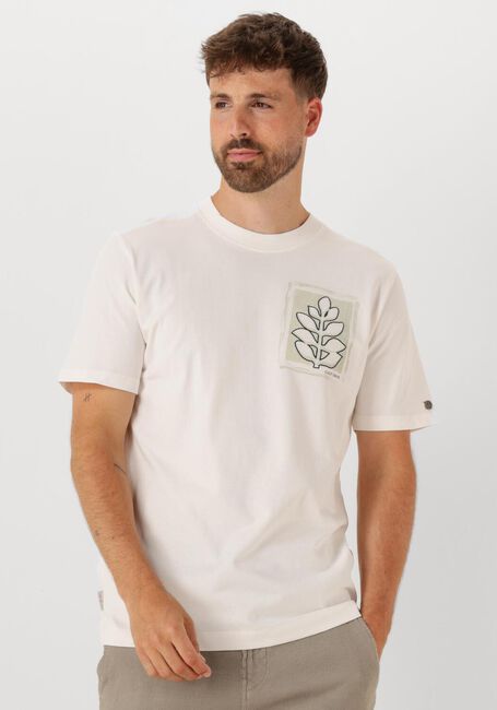 CAST IRON T-shirt REGULAR FIT SINGLE JERSEY CA en blanc - large