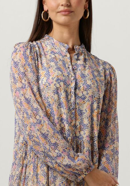SECOND FEMALE Mini robe POPPI DRESS en bleu - large