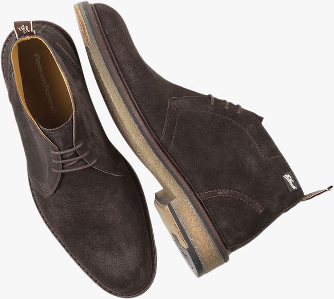 FLORIS VAN BOMMEL SFM-50146 Chaussures à lacets en marron - large