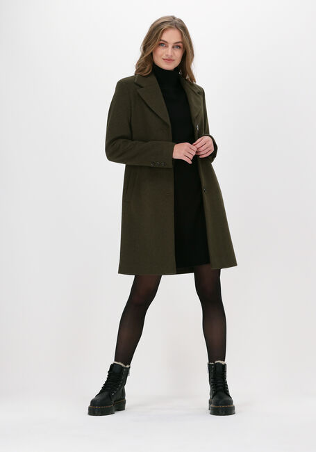Groene SELECTED WOMEN Mantel NEW SASJA WOOL COAT B - large