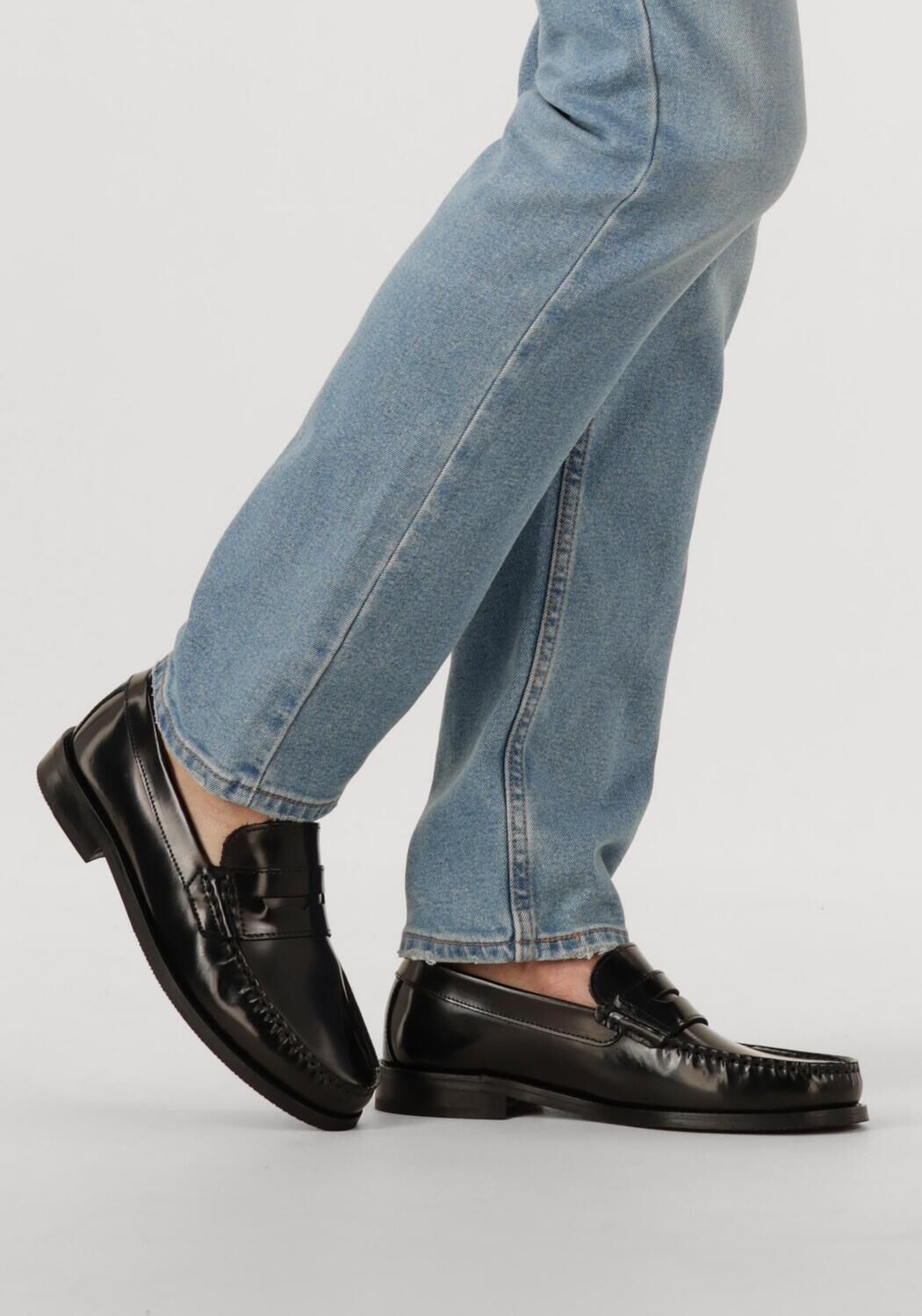 LES DEUX WILLARD LEATHER LOAFER Loafers en noir - large