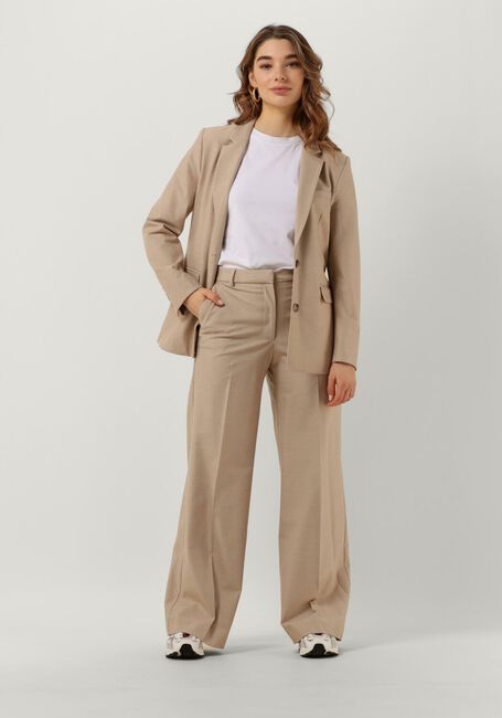 Beige SELECTED WOMEN Pantalon SLFELIANA HW WIDE PANT N Beige SELECTED WOMEN Pantalon SLFELIANA HW WIDE PANT N - large