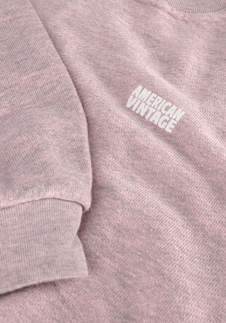 Lichtroze AMERICAN VINTAGE Sweater DOVEN SWEATER Lichtroze AMERICAN VINTAGE Sweater DOVEN SWEATER - large