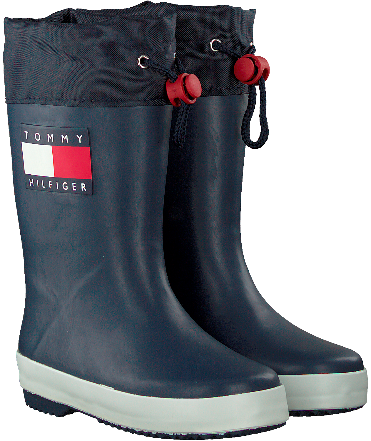 botte caoutchouc tommy hilfiger