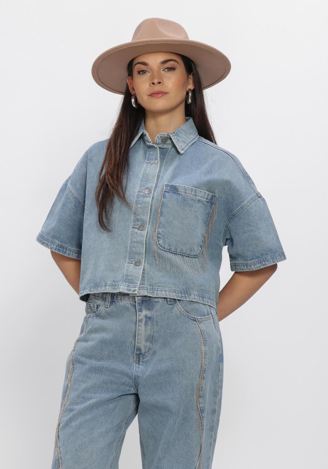 REFINED DEPARTMENT ADELINE Blouses en bleu - large