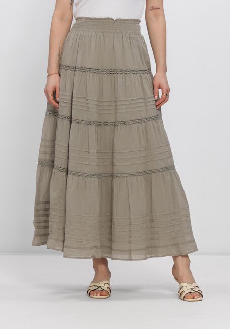 Groene NEO NOIR Midirok FELICIA S VOILE SKIRT - large